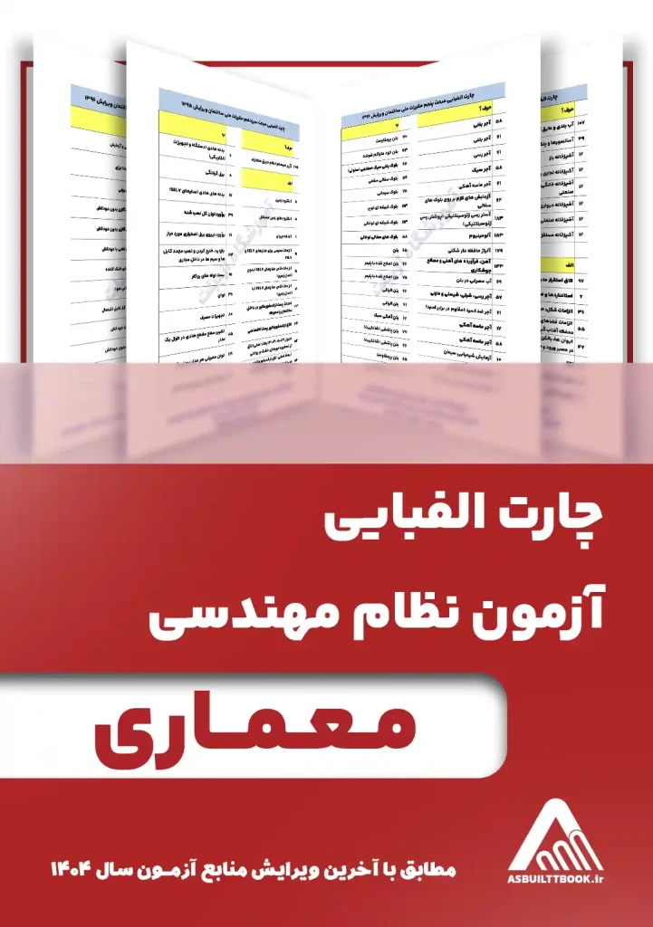 تیترواژه منابع آزمون نظام مهندسی معماری